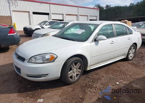 2012 Chevrolet Impala Lt from USA, damaged, VIN 2G1WB5E30C1188153